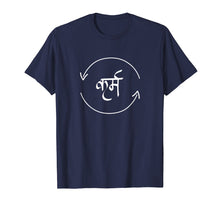 Load image into Gallery viewer, Funny shirts V-neck Tank top Hoodie sweatshirt usa uk au ca gifts for Karma in Hindi Cycle of Life Spirituality Hindu Dharma shirt 2288459