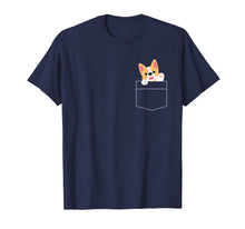 Load image into Gallery viewer, Funny shirts V-neck Tank top Hoodie sweatshirt usa uk au ca gifts for Funny Dog Lover Gifts T-shirt Cute Corgi Puppy Pocket Shirt 2267163