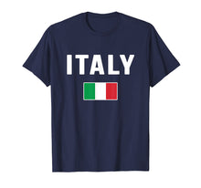 Load image into Gallery viewer, Italia T-Shirt Italian Flag Italy Gift Love Souvenir