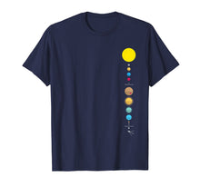 Load image into Gallery viewer, Funny shirts V-neck Tank top Hoodie sweatshirt usa uk au ca gifts for Minimalist Solar System - Astronomy Science T-Shirt 709399