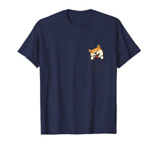 Load image into Gallery viewer, Cute Shiba Inu Owner Shirt Dog In Your Pocket Dog Lover Gift