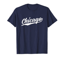 Load image into Gallery viewer, Chicago Illinois Cool Ny Retro 1970s T-Shirt (Dark)