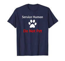 Load image into Gallery viewer, Funny shirts V-neck Tank top Hoodie sweatshirt usa uk au ca gifts for Service Human Do Not Pet with Paw Funny Dog T-shirt 2628240