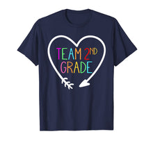 Load image into Gallery viewer, Team 2nd second Grade Teacher T-Shirt 1st Day of School 154148