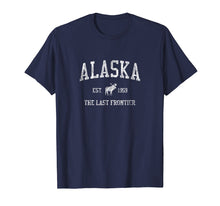 Load image into Gallery viewer, Funny shirts V-neck Tank top Hoodie sweatshirt usa uk au ca gifts for Alaska T-Shirt Vintage Sports Design Alaskan Moose Tee 284854