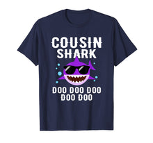 Load image into Gallery viewer, Funny shirts V-neck Tank top Hoodie sweatshirt usa uk au ca gifts for COUSIN Shark Doo Doo T-shirt Funny Gifts for Men Women 1521880