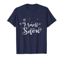 Load image into Gallery viewer, Funny shirts V-neck Tank top Hoodie sweatshirt usa uk au ca gifts for I Smell Snow Funny Gift Christmas Shirt 2999235