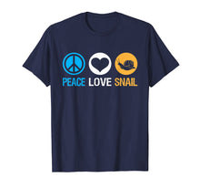 Load image into Gallery viewer, Funny shirts V-neck Tank top Hoodie sweatshirt usa uk au ca gifts for Vintage Peace Love Snail T-Shirt Snails Lover Gifts 929202