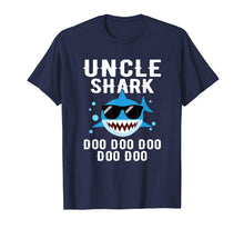 Load image into Gallery viewer, Funny shirts V-neck Tank top Hoodie sweatshirt usa uk au ca gifts for Uncle Shark Doo Doo Doo Funny Gifts Cute Family Shirt 598338