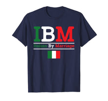 Load image into Gallery viewer, Funny shirts V-neck Tank top Hoodie sweatshirt usa uk au ca gifts for Italian by Marriage Funny Italian T shirt 845493