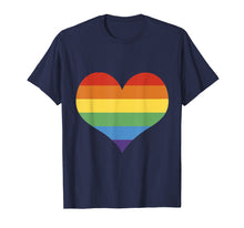 Load image into Gallery viewer, Funny shirts V-neck Tank top Hoodie sweatshirt usa uk au ca gifts for LGBT Pride Shirt Rainbow Flag Heart Love T-Shirt 2704727