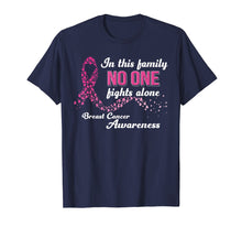 Load image into Gallery viewer, Funny shirts V-neck Tank top Hoodie sweatshirt usa uk au ca gifts for In This Family No One Fights Alone Tshirt Breast Cancer Gift 1230995