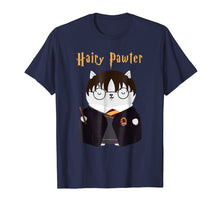 Load image into Gallery viewer, Harry Pawter Vintage Funny T-Shirt For Hairy Cat Lovers