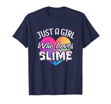 Load image into Gallery viewer, Funny shirts V-neck Tank top Hoodie sweatshirt usa uk au ca gifts for Just A Girl Who Loves Slime T Shirt Queen Party Gifts Girls 615931