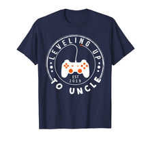 Load image into Gallery viewer, Leveling Up To Uncle T-Shirt Promoted To Uncle Shirt