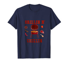 Load image into Gallery viewer, Funny shirts V-neck Tank top Hoodie sweatshirt usa uk au ca gifts for Grillin N Chillin Summer Barbeque Grilling Lover T Shirt 2965020