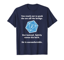 Load image into Gallery viewer, Funny shirts V-neck Tank top Hoodie sweatshirt usa uk au ca gifts for You Reach Out To Push The Orc Off The Bridge T-Shirt 2260304