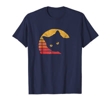 Load image into Gallery viewer, Vintage Eighties Style Cat T-Shirt - Retro Distressed Design
