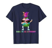 Load image into Gallery viewer, Funny shirts V-neck Tank top Hoodie sweatshirt usa uk au ca gifts for Dabbing Pineapple Dare To Be Different Hawaiian Tshirt Gifts 2854259