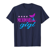 Load image into Gallery viewer, Mermaid-Gigi Grandma Short Sleeve Womens Shirts Gifts