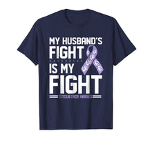 Load image into Gallery viewer, Funny shirts V-neck Tank top Hoodie sweatshirt usa uk au ca gifts for My Husband Testicular Cancer Awareness Shirt 1756404