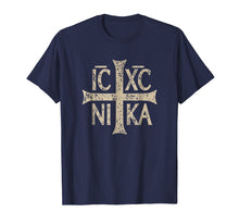 Load image into Gallery viewer, Funny shirts V-neck Tank top Hoodie sweatshirt usa uk au ca gifts for IC XC NIKA Cross Christogram Orthodox Christian T-Shirt 1544872