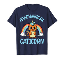 Load image into Gallery viewer, Funny shirts V-neck Tank top Hoodie sweatshirt usa uk au ca gifts for Meowgical Caticorn Cat Lover Cute Unicorn Animal T-shirt 3103864