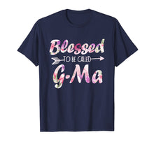 Load image into Gallery viewer, Funny shirts V-neck Tank top Hoodie sweatshirt usa uk au ca gifts for Blessed To Be Called G-Ma T-Shirt Flower Mother's Day Gifts 766240