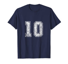Load image into Gallery viewer, Funny shirts V-neck Tank top Hoodie sweatshirt usa uk au ca gifts for Number 10 T-Shirt Vintage Ten Tee Sports Design 1546275