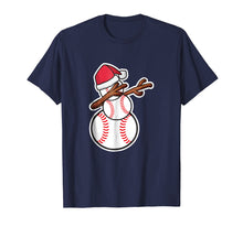 Load image into Gallery viewer, Funny shirts V-neck Tank top Hoodie sweatshirt usa uk au ca gifts for Dabbing Snowman Baseball T-Shirt Christmas Pajama Shirt 1847659