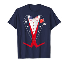 Load image into Gallery viewer, Funny shirts V-neck Tank top Hoodie sweatshirt usa uk au ca gifts for 4th of July Tuxedo TShirt American Patriotic Suit Boy Mens T-Shirt 1121624