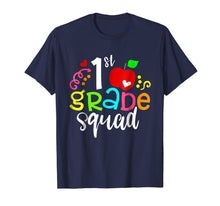 Load image into Gallery viewer, 1st First Grade Squad Back To School Teacher T-shirt Gifts 1462668