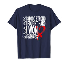 Load image into Gallery viewer, Funny shirts V-neck Tank top Hoodie sweatshirt usa uk au ca gifts for Open Heart Surgery Bypass Recovery Tshirt - Survivor Gifts 2802923