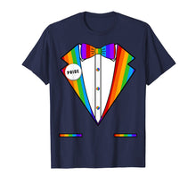 Load image into Gallery viewer, Funny shirts V-neck Tank top Hoodie sweatshirt usa uk au ca gifts for Rainbow Gay Pride Tuxedo Shirt LGBT LGBTQ Pride Month 369060