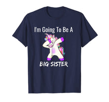 Load image into Gallery viewer, Funny shirts V-neck Tank top Hoodie sweatshirt usa uk au ca gifts for I'm Going to be a Big Sister Girls Cute Unicorn T-Shirt 278212