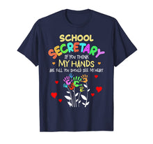 Load image into Gallery viewer, School Secretary Cute Office Clerk Appreciation T Shirt 1024308