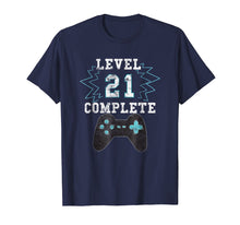Load image into Gallery viewer, 21st Birthday Video Game Humor Tee Funny Gamer Gifts T Shirt
