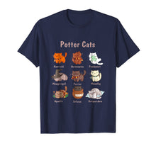 Load image into Gallery viewer, Potter Cats t-shirt, Funny Gifts For Cat Lovers Tshirt