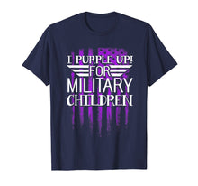 Load image into Gallery viewer, Funny shirts V-neck Tank top Hoodie sweatshirt usa uk au ca gifts for I Purple Up For Military Children Shirt Appreciation Gifts 2983371