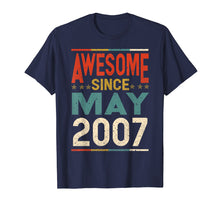 Load image into Gallery viewer, Funny shirts V-neck Tank top Hoodie sweatshirt usa uk au ca gifts for Awesome Since May 2007 Shirt 2007 12th Birthday Shirt 3532337