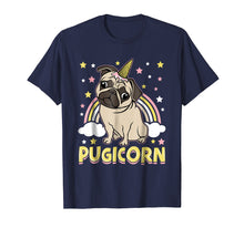 Load image into Gallery viewer, Funny shirts V-neck Tank top Hoodie sweatshirt usa uk au ca gifts for Pugicorn - Funny Unicorn Pug Shirt - Unicorn Pug Gifts 1609390