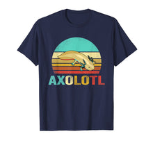 Load image into Gallery viewer, Funny shirts V-neck Tank top Hoodie sweatshirt usa uk au ca gifts for Vintage Axolotl Shirt Sunset 1363013