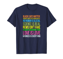 Load image into Gallery viewer, Funny shirts V-neck Tank top Hoodie sweatshirt usa uk au ca gifts for Kindness Is Everything Black Lives Love Is Love TShirt 754024