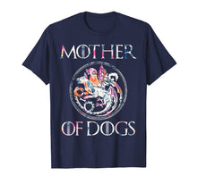 Load image into Gallery viewer, Mother of Dogs Floral Flower T-Shirt Funny Gifts Dogs Lovers T-Shirt 59456