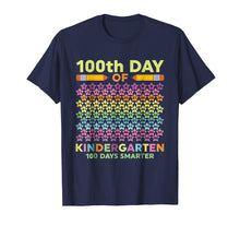 Load image into Gallery viewer, Funny shirts V-neck Tank top Hoodie sweatshirt usa uk au ca gifts for 100 Day Of Kindergarten Kids Are School Smarter T Shirt 2711019