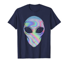 Load image into Gallery viewer, Funny shirts V-neck Tank top Hoodie sweatshirt usa uk au ca gifts for Alien Head Holographic Glow Effect T Shirt 2192540