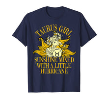 Load image into Gallery viewer, Taurus Girl Sunshine Hurricane T Shirt April & May