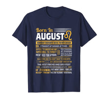 Load image into Gallery viewer, August Birthday Gifts - Born In August Leo T-Shirt 213649