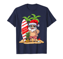 Load image into Gallery viewer, Funny shirts V-neck Tank top Hoodie sweatshirt usa uk au ca gifts for Christmas in July Santa Hawaiian Surfing T Shirt Summer Surf 571334