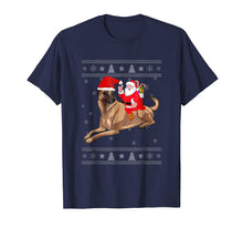 Load image into Gallery viewer, Funny shirts V-neck Tank top Hoodie sweatshirt usa uk au ca gifts for Santa Ride Belgian Malinois Christmas Gifts T-Shirt 4392663